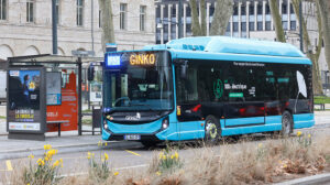 un bus électrique de Ginko